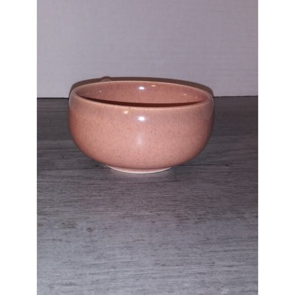 Russel Wright Steubenville Demitasse Coffee Cup Pink Salmon Coral - Picture 4 of 8